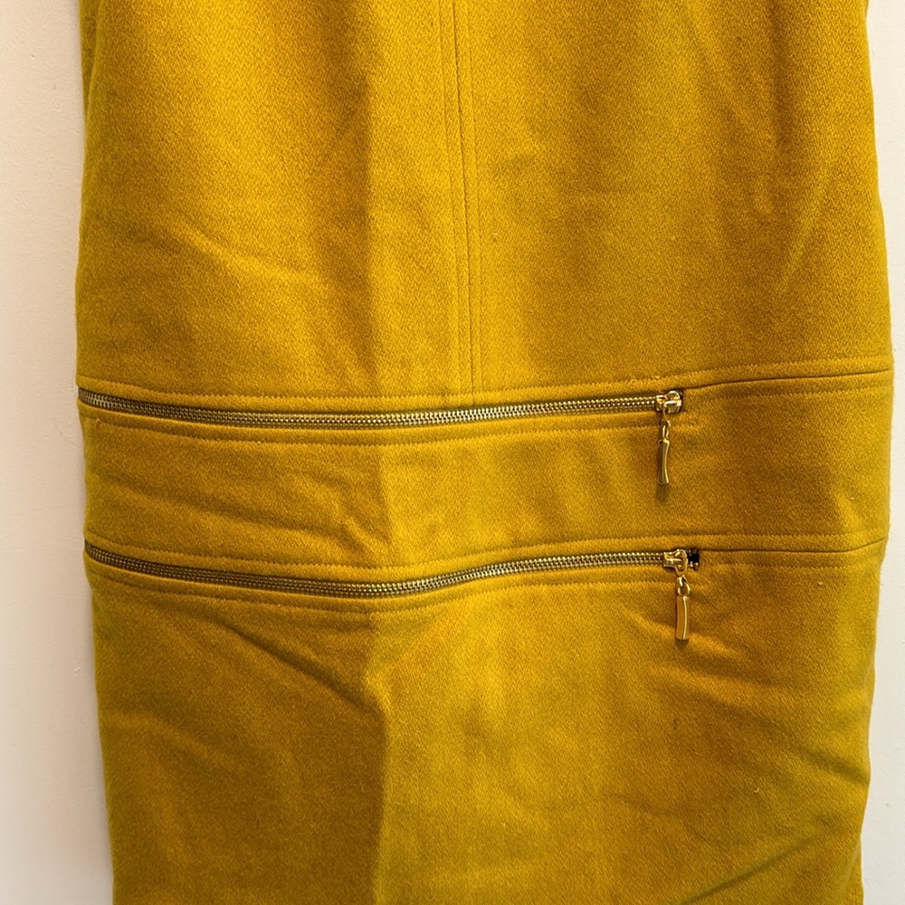 Corey Lynn Carter yellow gold Shift Dress size 2/4 XS S - Picture 3 of 5